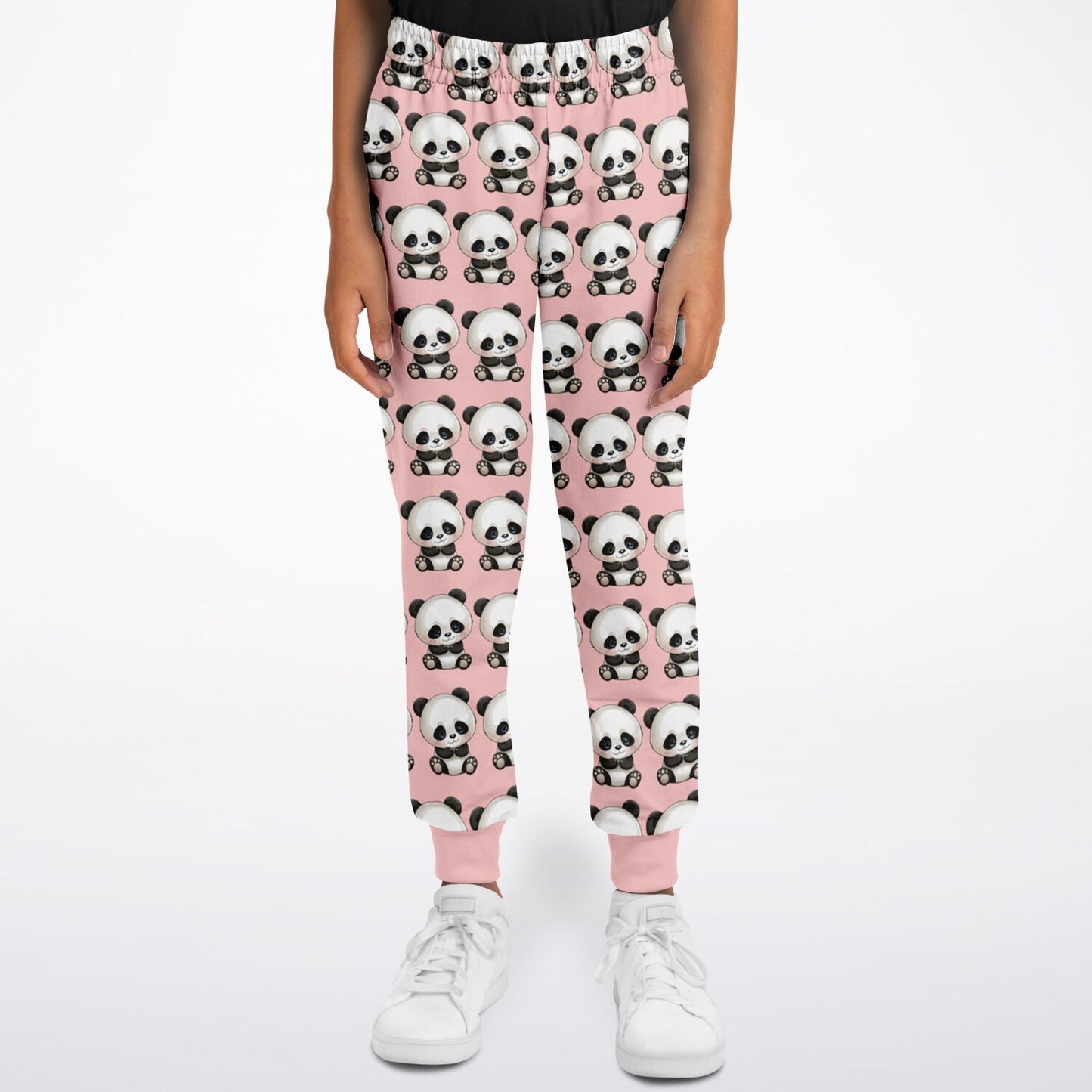 Fashion Kids/Youth Jogger - Panda Pink