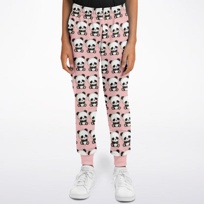 Fashion Kids/Youth Jogger - Panda Pink