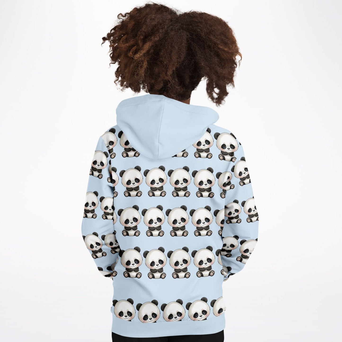 Fashion Kids Hoodie - Blue Panda