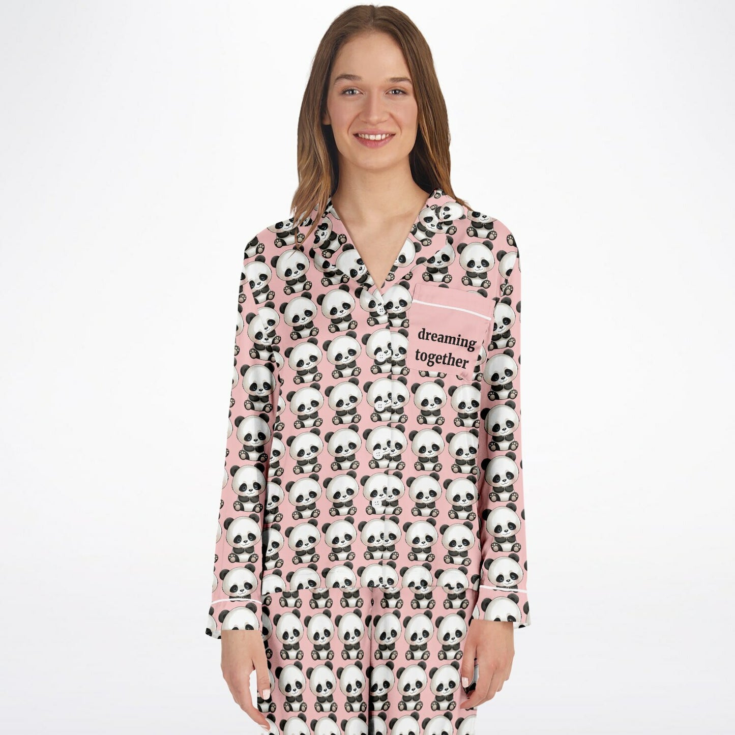 Women's Satin Set Pajamas - Dreaming together