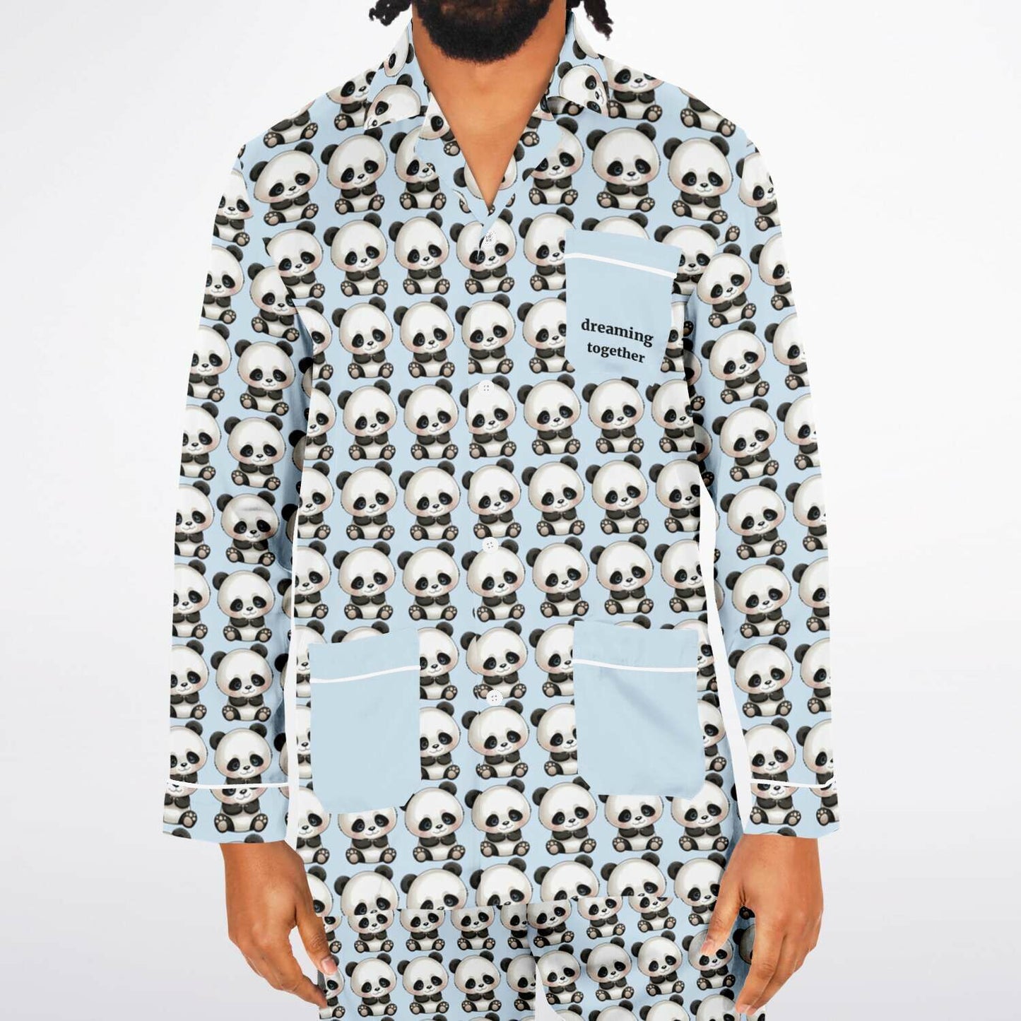 Men's Satin Set Pajamas - dreaming together